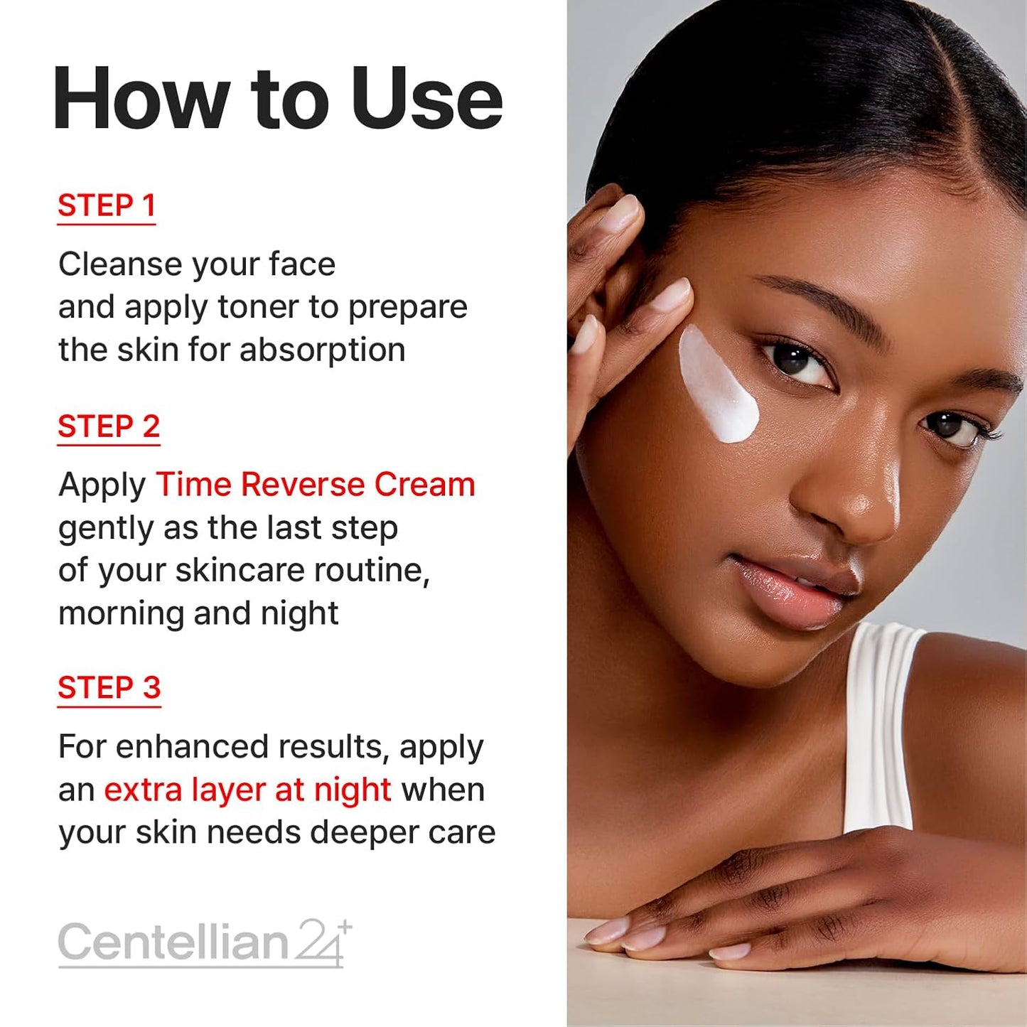 Madeca Time Reverse Cream – Korean Centella Anti-Aging Moisturizer | Hydrates, Firms & Reduces Wrinkles (1.69 fl oz)