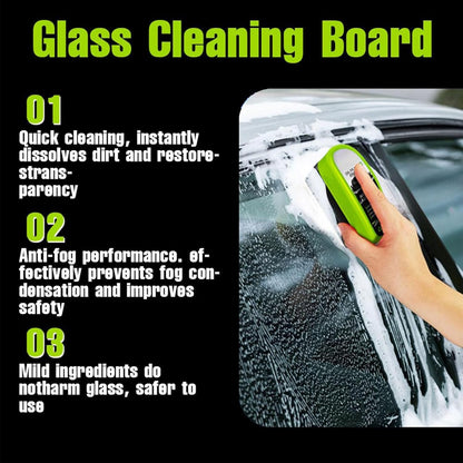Upgraded Car Glass Oil Film Cleaner Sponge ✨