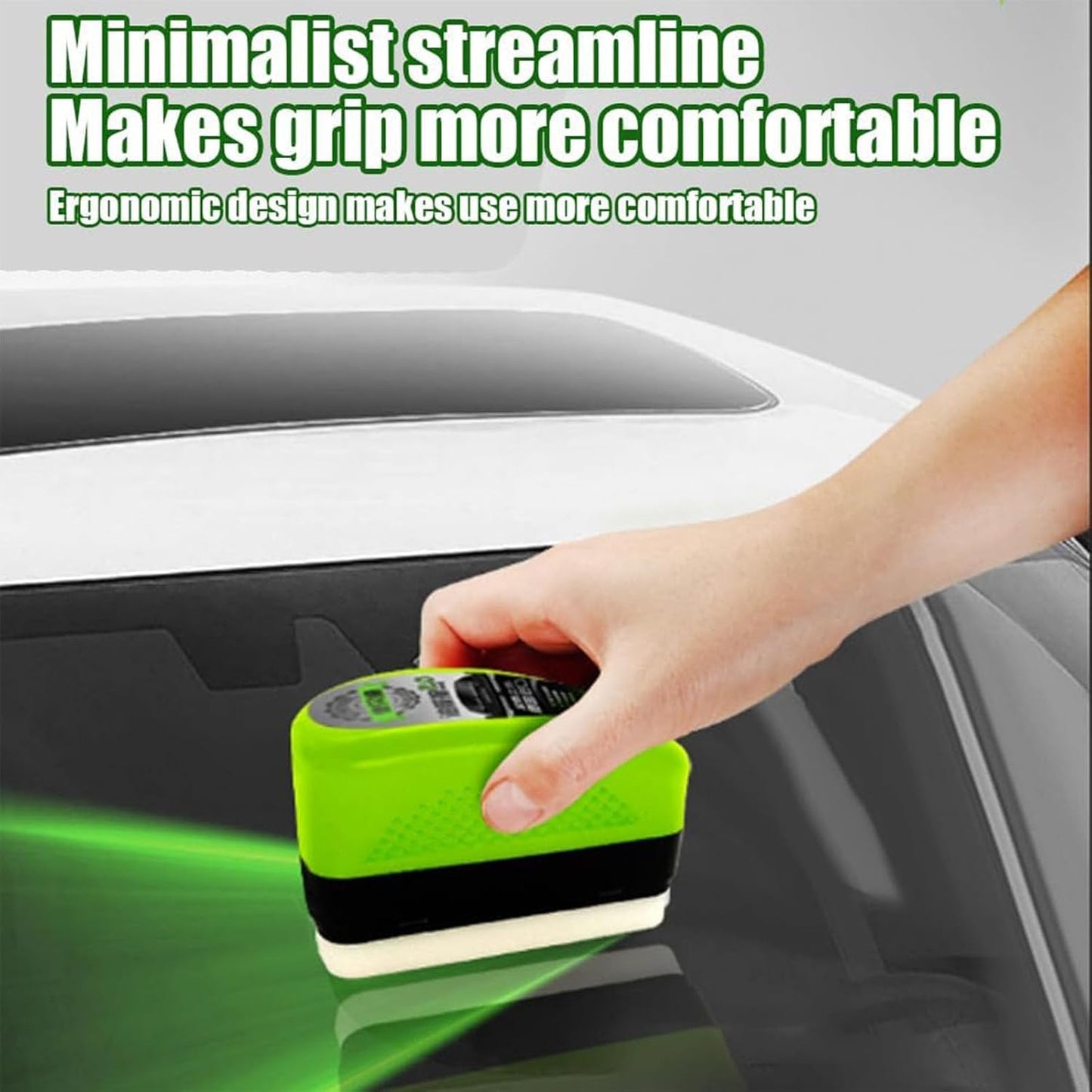 Upgraded Car Glass Oil Film Cleaner Sponge ✨
