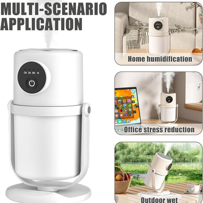 Portable Humidifier, Air Purifier - Air Filter | Small Humidifiers, Desktop Humidifier for Office, Car, Bedroom, Silent Humidifier
