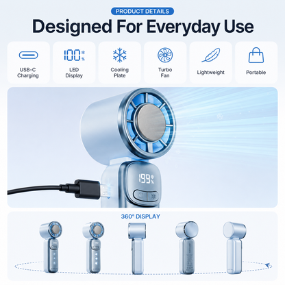 Stay Cool Anywhere, Anytime.Instant Ice Cooling In The Palm Of Your Hand.