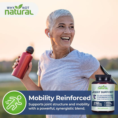 Glucosamine Chondroitin MSM Joint Support Knee & Joint Health Supplement