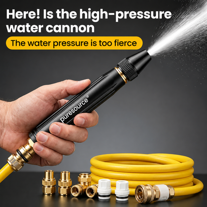 💥50% Off — Last Day丨puresource® 🏆Home high-pressure car wash water gun , a must-have for watering plants and vegetables, and car washing.👍💦