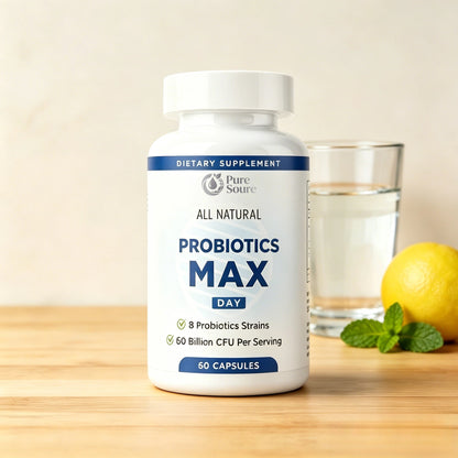 Highly Active Probiotic Blend Supports Gut Health, Aids Digestion, and Protects the Stomach and Intestines Dietary Supplement