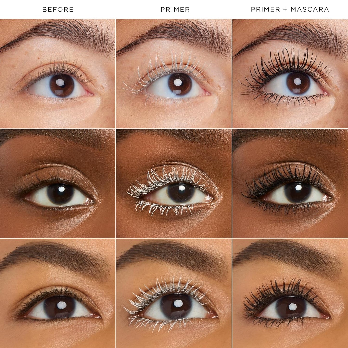 Lash cocktail - tubing mascara & primer for Longer, Full Sizeer, Volumized & Moisturized Lashes, Infused with Hyaluronic Acid, Non-Toxic, Vegan & Cruelty Free