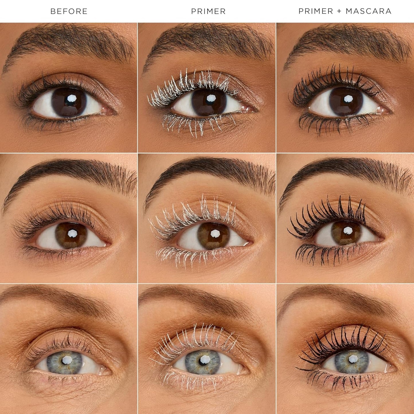 Lash cocktail - tubing mascara & primer for Longer, Full Sizeer, Volumized & Moisturized Lashes, Infused with Hyaluronic Acid, Non-Toxic, Vegan & Cruelty Free