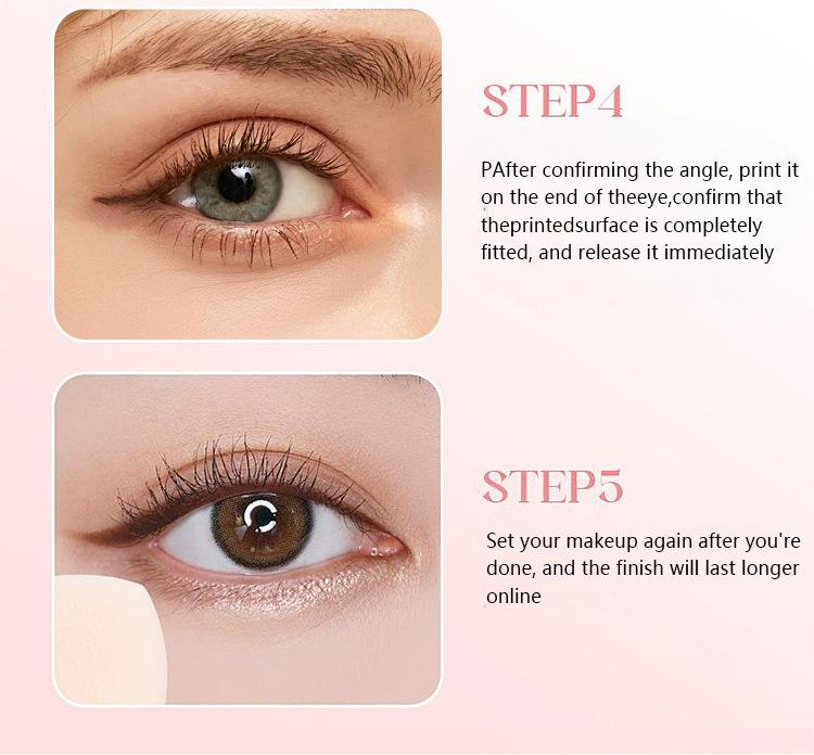 Rotating Eyeliner Stamp Pen - Dual-Head, Quick-Dry, Smudge-Proof Cat Eye | Christmas Gift