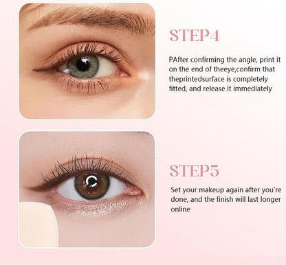 Rotating Eyeliner Stamp Pen - Dual-Head, Quick-Dry, Smudge-Proof Cat Eye | Christmas Gift