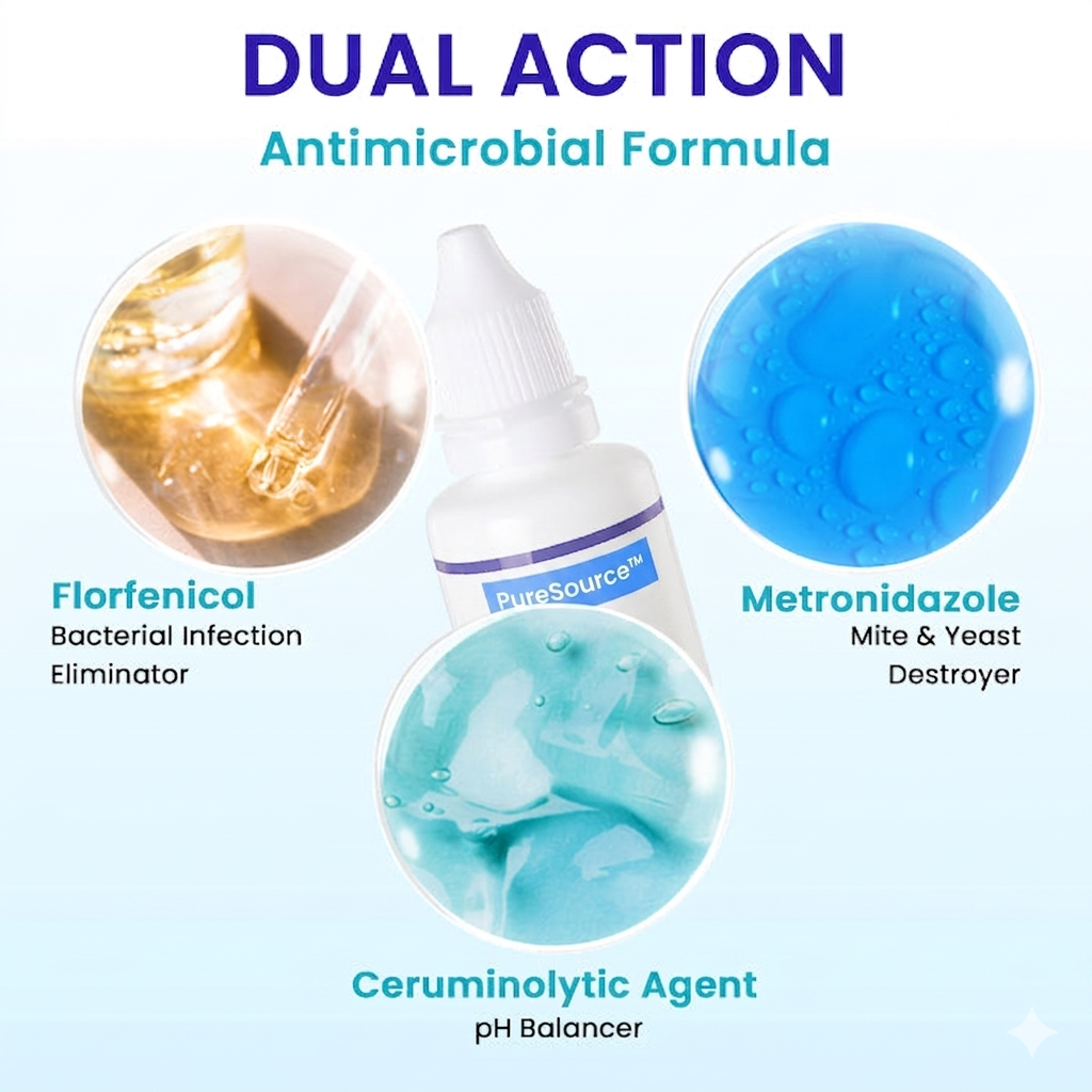 PureSource™ Pet EarPro Drops FM+ (𝟟𝟘% 𝕆𝔽𝔽 𝗘𝗡𝗗𝗦 𝗜𝗡 𝟭𝟬 𝗠𝗜𝗡𝗨𝗧𝗘𝗦)