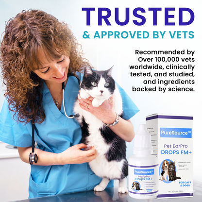 PureSource™ Pet EarPro Drops FM+ (𝟟𝟘% 𝕆𝔽𝔽 𝗘𝗡𝗗𝗦 𝗜𝗡 𝟭𝟬 𝗠𝗜𝗡𝗨𝗧𝗘𝗦)