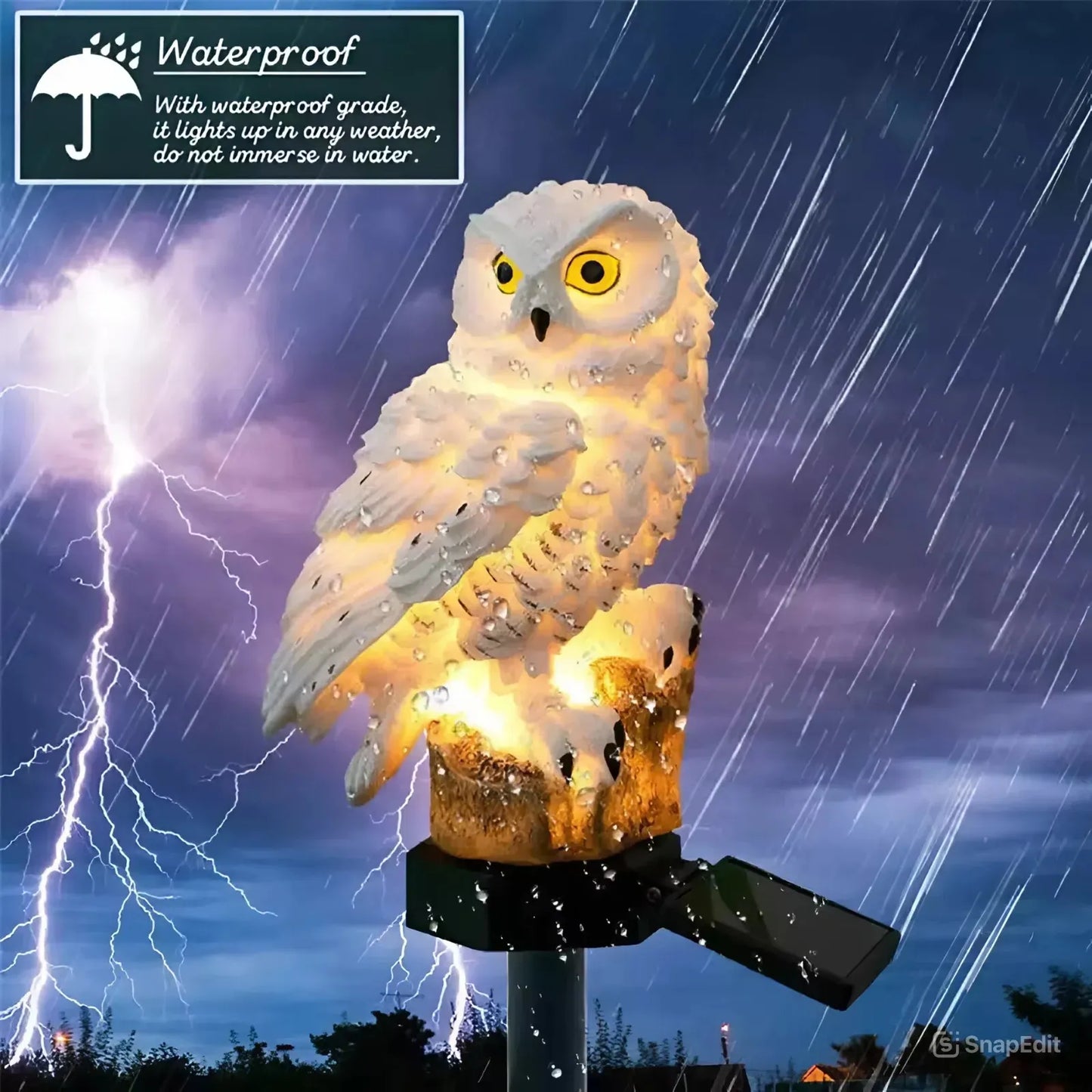 PureSource® Solar Owl Light🔥【HOT】Holiday Special  50% OFF 🔥GET IT NOW