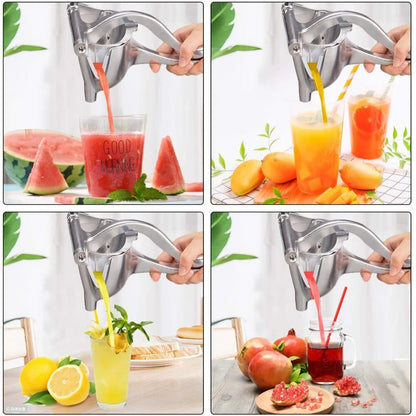 🍊 Manual Citrus Juicer Press, Ergonomic Handle, No Power Easy Clean Squeezer for Orange Pomegranate
