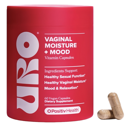 URO Vaginal Moisture & Mood Formulated to Support Vaginal Moisture, Mood & Relaxation  -30 Servings