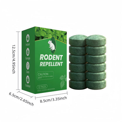 Peppermint Oil Rodent Repellent – Indoor/Outdoor Deterrent for Mice, Rats, Ants, Roaches & Spiders