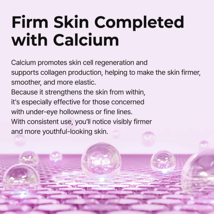 Cemenrete CX Calcium Intense Firming Cream 50ml (1.69 fl oz) with Rebornic 10,000ppm, Niacinamide & Hydrolyzed Elastin
