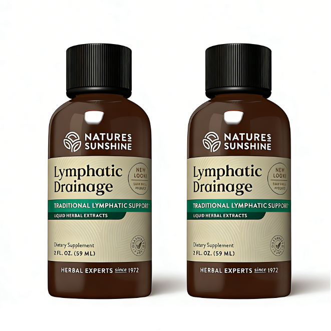 Nature's Sunshine Lymphatic Drainage Supplement, Promotes The Efficient Drainage of The Lymphatic System to Promote Overall Health 2 Fl. Oz