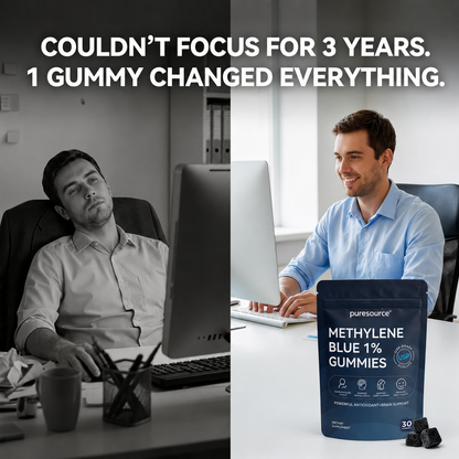 puresource® Methylene Blue Gummies.Support Arthritis.MS.Stroke.Neuropathy.Gout.Move Easier. Feel Lighter. Live Freer✅️Sugar-free💎-Save40%Today