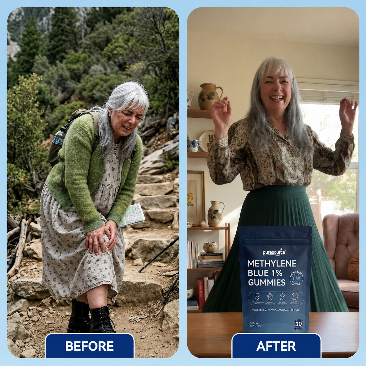 puresource® Methylene Blue Gummies.Support Arthritis.MS.Stroke.Neuropathy.Gout.Move Easier. Feel Lighter. Live Freer✅️Sugar-free💎-Save40%Today