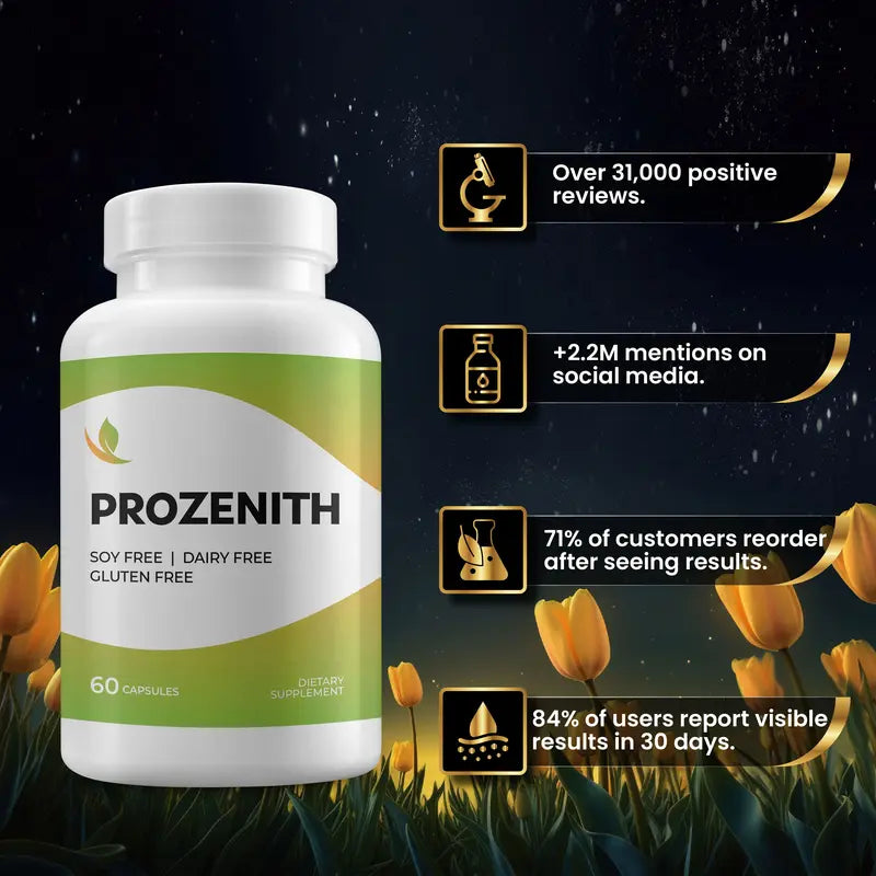 Prozenith - 2 Caps/Day Advanced BHB Formula-100% Natural- Natural Healthcare Supplement