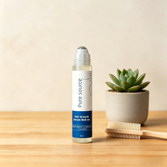 Bodywise Advanced Hair Growth Serum Roll On- For Hair Thinning, Herbal- (25ml)