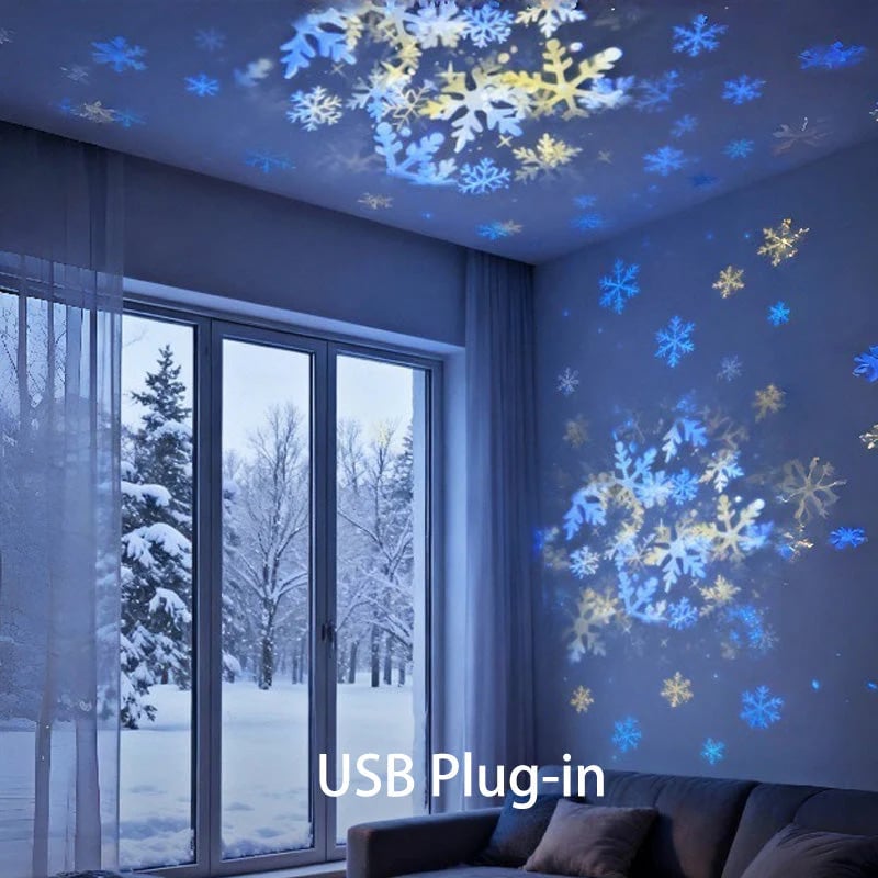 🌊Dynamic Rotating LED Projector Light