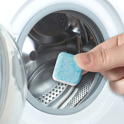 Washing Machine Cleaner Tablets – Descaler for Front/Top Load · Removes Limescale & Odor