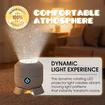 🌊Dynamic Rotating LED Projector Light
