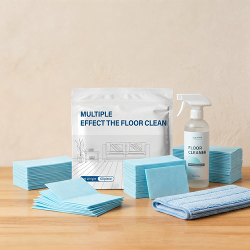 🧹 50% OFF NOW!✨ 60-Pieces Multi-Effect Floor Cleaning Sheets – Powerful Stain Removal & Fresh Scent 🌿