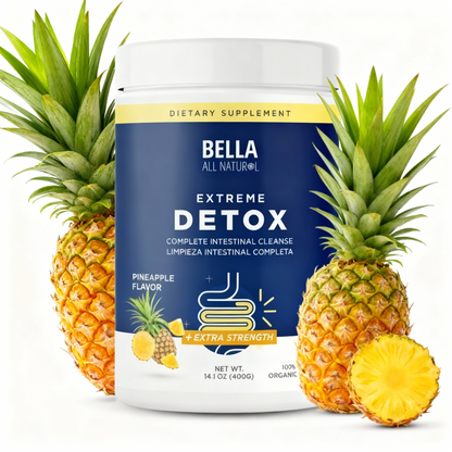 Pineapple Extreme Detox Powder Supports Sleep Balance, Deep Detox & Skin Radiance | All-Natural Cleanse Supplement