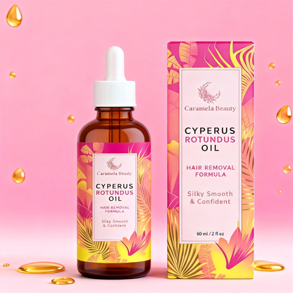 Cyperus Rotundus Oil 60ml | Hair Removal Helper + Moisturizing & Soothing | Suitable for All Skin Types