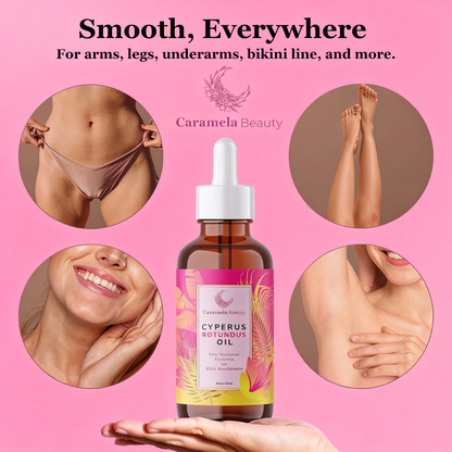Cyperus Rotundus Oil 60ml | Hair Removal Helper + Moisturizing & Soothing | Suitable for All Skin Types
