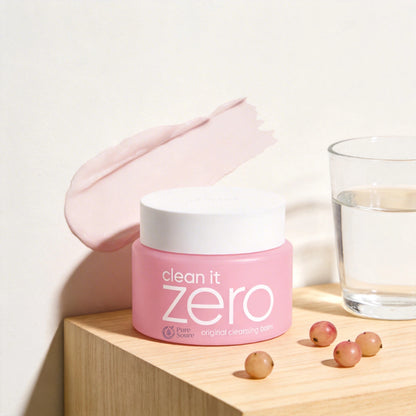 BANILA CO Clean It Zero Cleansing Balm | Korean Makeup Remover & Face Cleanser | Vegan Formula with Acerola Berry & Vitamin C – 100ml