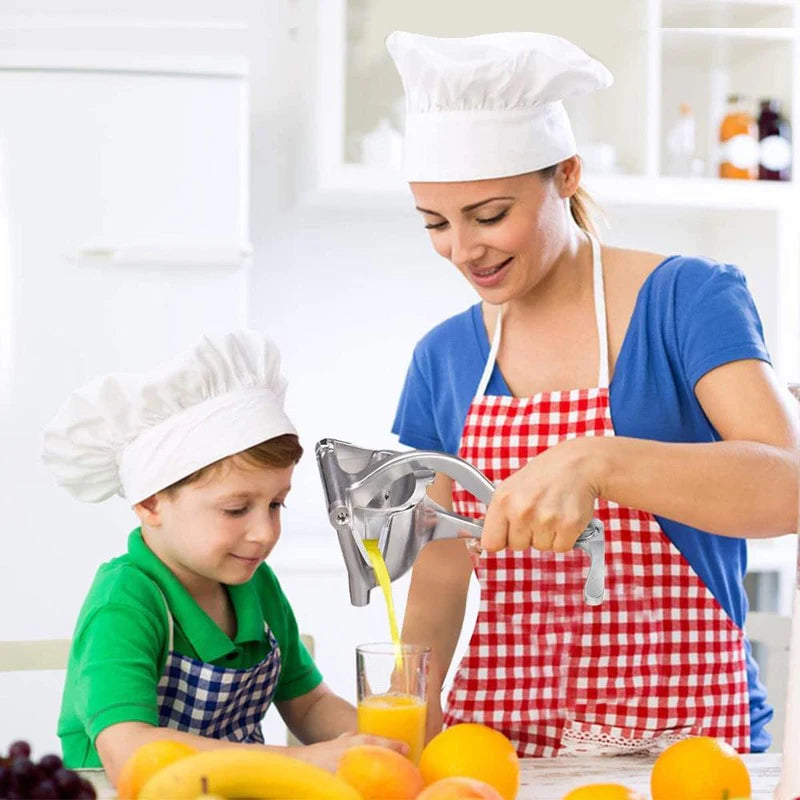 🍊 Manual Citrus Juicer Press, Ergonomic Handle, No Power Easy Clean Squeezer for Orange Pomegranate