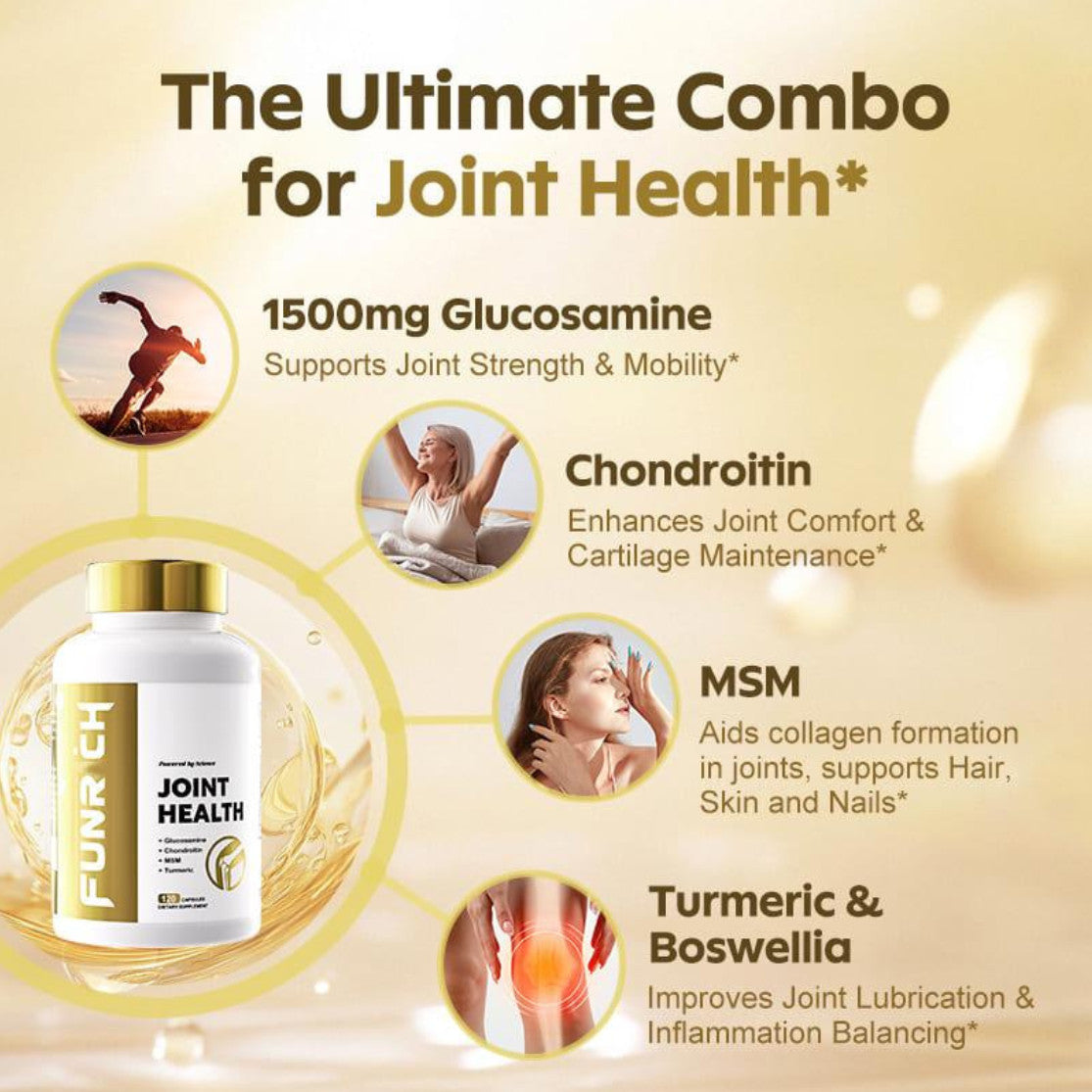 Joint Health Formula-Joint Support120 Capsules Plus Advanced Mobility& Comfort Formula