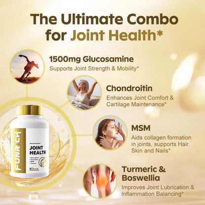 Joint Health Formula-Joint Support120 Capsules Plus Advanced Mobility& Comfort Formula