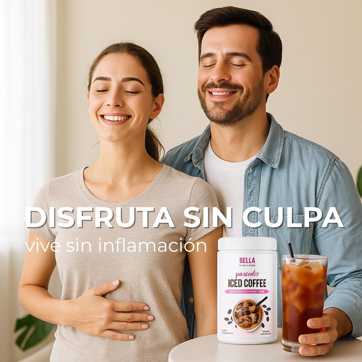 All Natural Probiotic Iced Coffee,Refreshing & Ready to Drink,Support Your Gut Every Sip,Suitable as a gift.