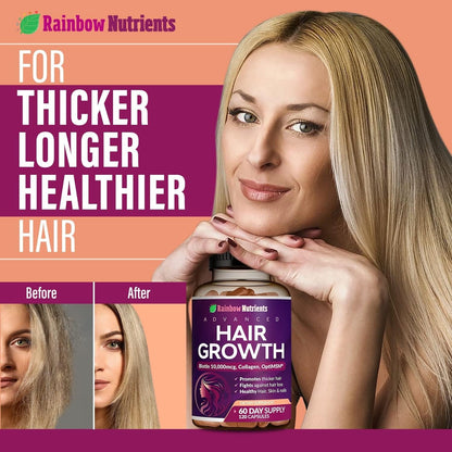 Advanced Hair, Skin & Nails Growth Formula Doctor-Formulated with Collagen & Biotin for Intrinsic Beauty Support
