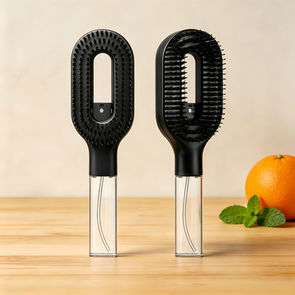 2-in-1 Spray Detangling Brush – Anti-Frizz, No-Tangle & 50ml Reservoir