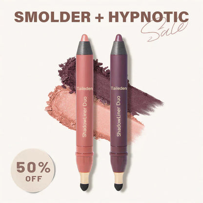 2-in-1 Eyeliner & Eyeshadow Stick with Smudge Brush | Long-Lasting & Smudge-Proof